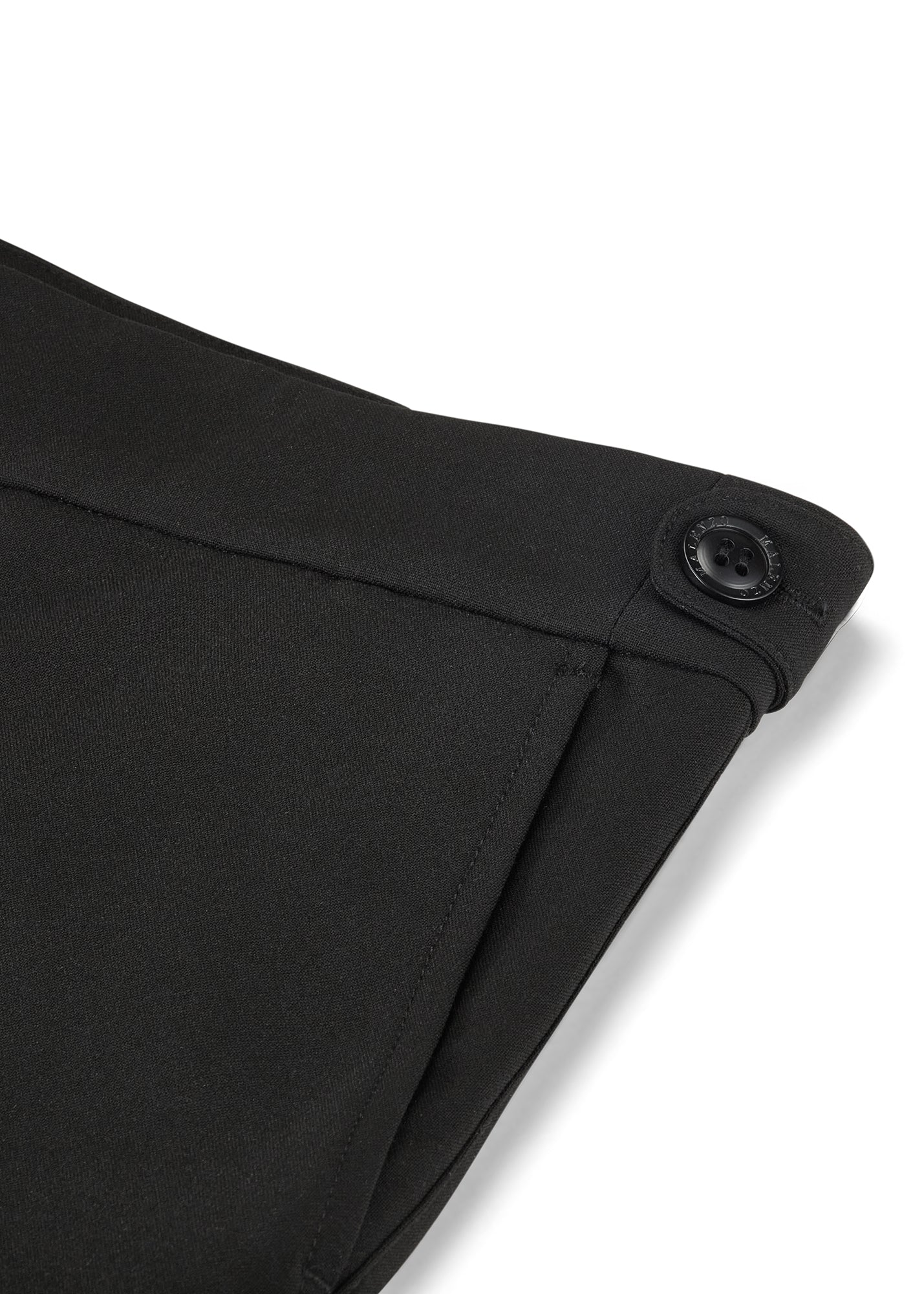 Slim Fit Tailored Trousers In Black