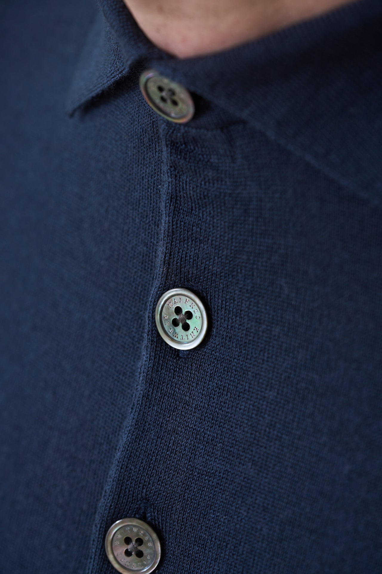 Slim Fit 'Palermo' Polo in Midnight Blue