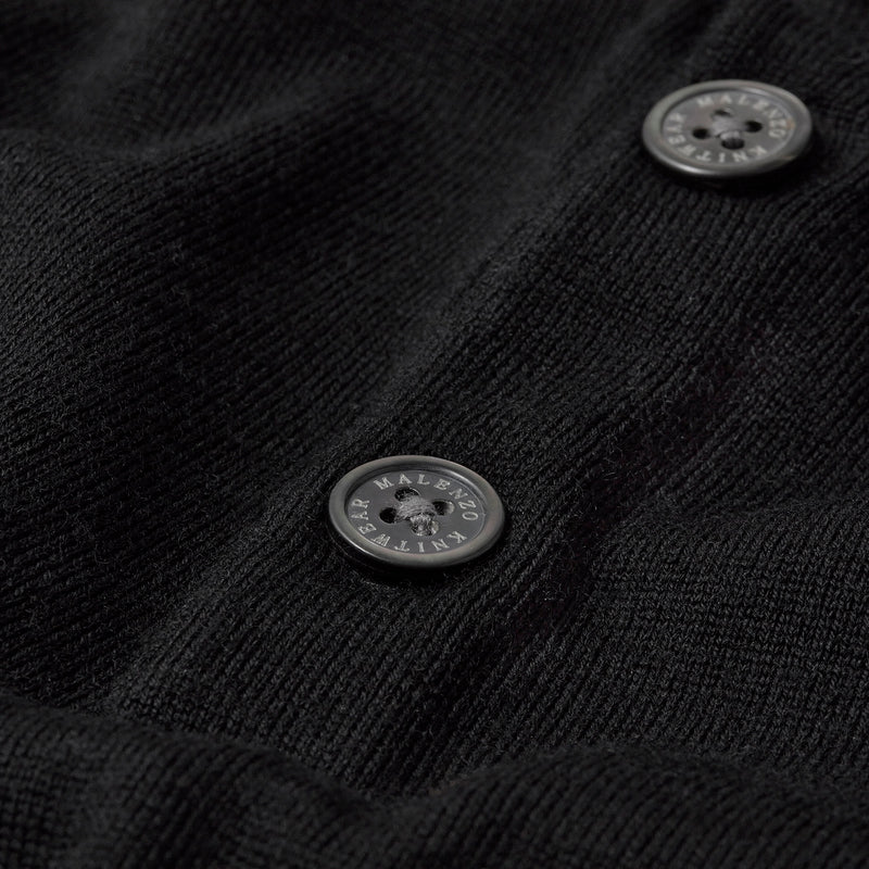 Slim Fit 'Palermo' Polo in Black