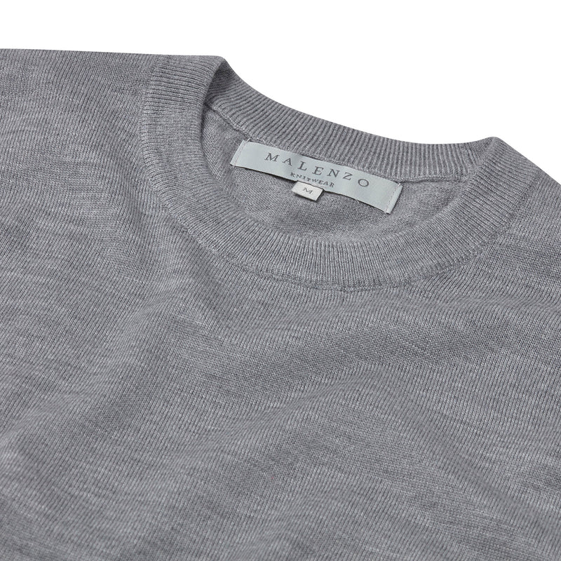 Slim Fit 'Capri' T-shirt In Silver Marl