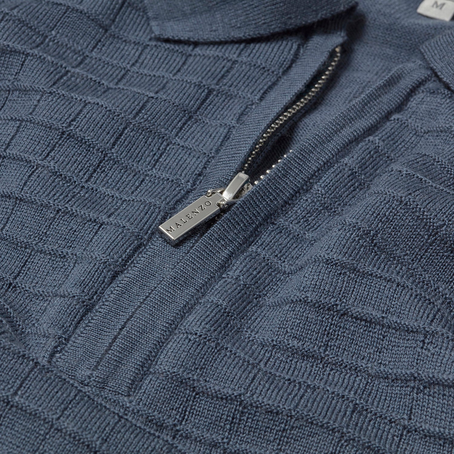 Slim Fit 'Florence' Polo in Steel Blue