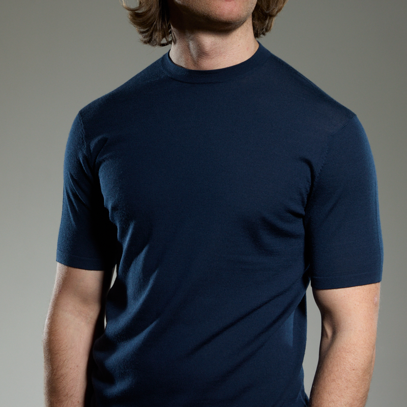 Slim Fit 'Capri' T-Shirt In Navy