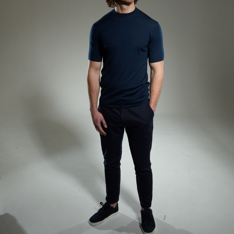 Slim Fit 'Capri' T-Shirt In Navy