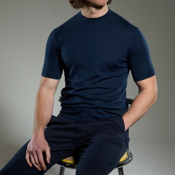 Slim Fit 'Capri' T-Shirt In Navy