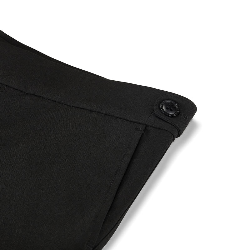 Slim Fit Tailored Trousers In Black (Pre Order)