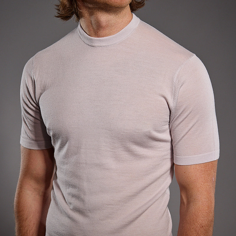 Slim Fit 'Capri' T-Shirt In Ice Grey