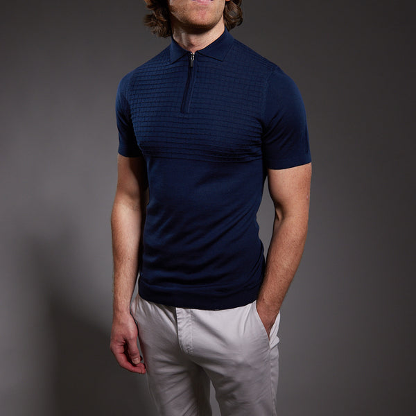 Slim Fit 'Florence' Polo In Navy