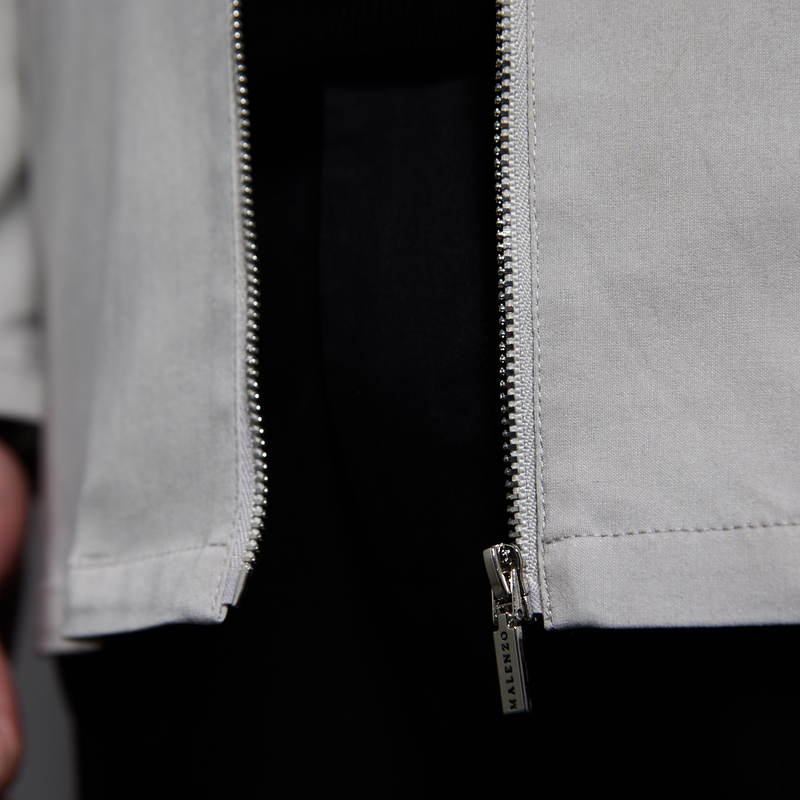 Slim Fit ‘Tuscany’ Mac Jacket in Stone