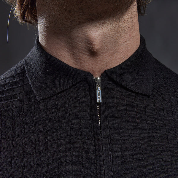 Slim Fit ‘Florence’ Polo in Black